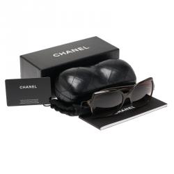 مملوكة مسبقًا نظارة شمسية شانيل 5245  بني مربعة