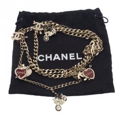 مملوكة مسبقًا حزام شانيل دلاية CC سلسلة