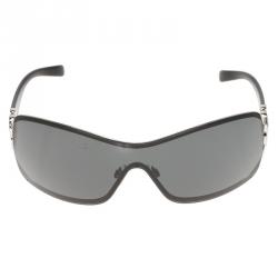 Chanel Crystal Camellia CC Shield Sunglasses (SHF-6LCMeF)