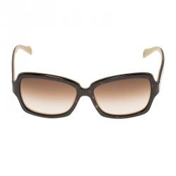 Pre Owned نظارة شمسية شانيل إطار ترتواز مربعة