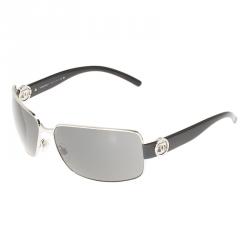 Pre Owned نظارة شمسية شانيل 4151 بإطار سوداء وفضية