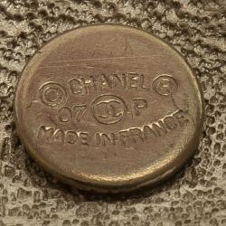 مملوكة مسبقًا Chanel Vintage L'élégance C'est La Ligne Gold Tone 3 Cuff Bangle Set 20cm