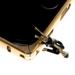 Pre Owned Chanel CC Smartphone Dust Plugs, A Set Of Three Charms