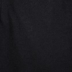 Pre Owned Chanel Black Wool High Waist Pencil Skirt M