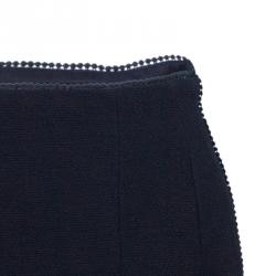 مملوكة مسبقًا Chanel Black Light Bouclé Skirt Suit M