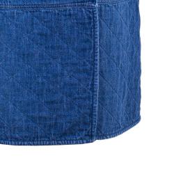 مملوكة مسبقًا معطف شانيل دنيم طويل S