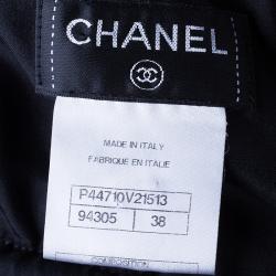 Pre Owned Chanel Sleeveless Drawstring Jumpsuit M