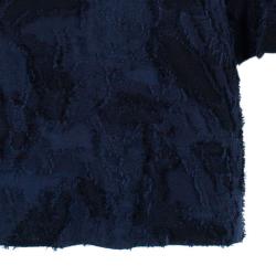 Pre Owned توب شانيل كاميليا كحلي  XL