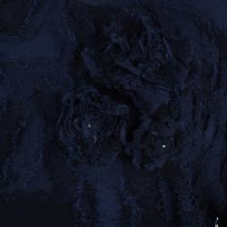 Pre Owned توب شانيل كاميليا كحلي  XL