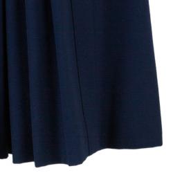 مملوكة مسبقًا فستان شانيل كحلي تويد ميدي L