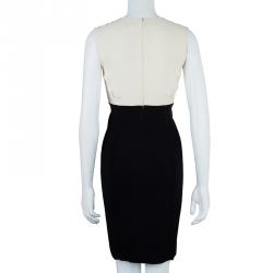 مملوكة مسبقًا Chanel Monochrome Sleeveless Dress S