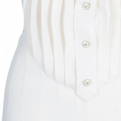 مملوكة مسبقًا Chanel Off-white Sleeveless Dress S