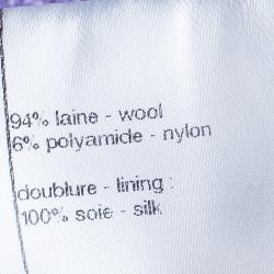 Chanel Lavender Tweed Jacket S