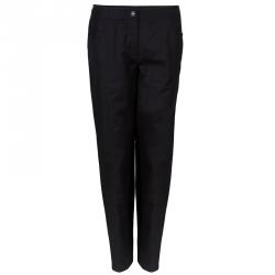 Chanel Brown Wool Trousers L