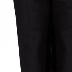 Chanel Brown Wool Trousers L