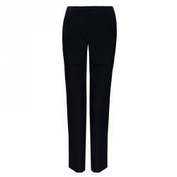 Pre Owned Chanel Black Tailored Trousers L