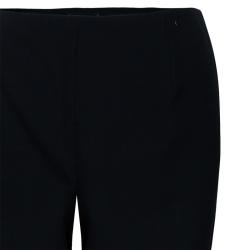 Pre Owned Chanel Black Tailored Trousers L