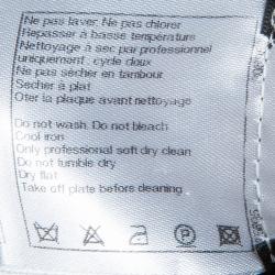 Pre Owned Chanel Black Knit Oversized Dress M