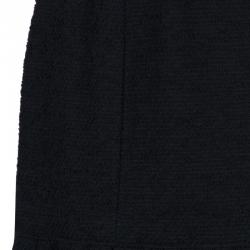 مملوكة مسبقًا Chanel Black Pleated Skirt M