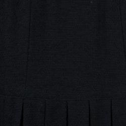 مملوكة مسبقًا Chanel Black Pleated Skirt M
