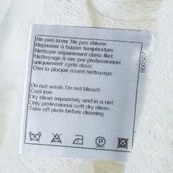 مملوكة مسبقًا توب شانيل تريكو أبيض S