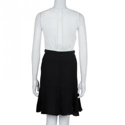 Pre Owned Chanel Black Flare Skirt S