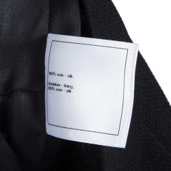 Pre Owned Chanel Black Flare Skirt S