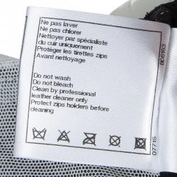 Pre Owned Chanel Black Contrast Leather Trim Detail Strapless Maxi Dress M