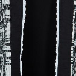 Chanel Monochrome Textured Short Sleeve Jacket S