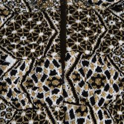 Pre Owned Chanel Metallic Textured Bolero Jacket S