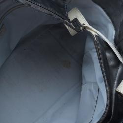 مملوكة مسبقًا Chanel Metallic Grey Coated Canvas Large Quilted Paris Biarritz  Tote