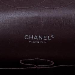 مملوكة مسبقًا Chanel Black Caviar Leather Classic Maxi Double Flap Bag