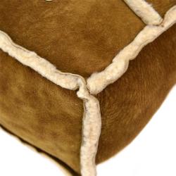Pre Owned Chanel Brown Mutton Flap 4 CC logo Shoulder Bag
