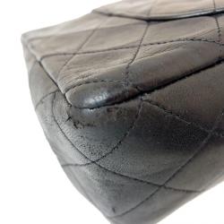 مملوكة مسبقًا حقيبة شانيل ماتيلاس 25 جلد أسود كلاسيكية للكتف