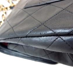 مملوكة مسبقًا حقيبة شانيل ماتيلاس 25 جلد أسود كلاسيكية للكتف