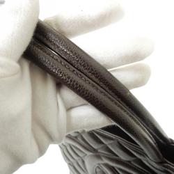 مملوكة مسبقًا Chanel Dark Brown Quilted Caviar Medallion Tote