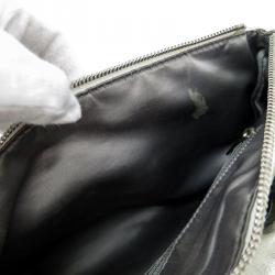 Chanel Metallic Silver Calfskin Shoulder Bag