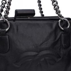 مملوكة مسبقًا Chanel Black Leather Perfect Day Tote