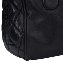 مملوكة مسبقًا Chanel Black Leather Perfect Day Tote