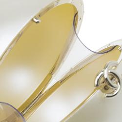 مملوكة مسبقًا Chanel Pearl Plexiglass Round Shape Minaudiere Evening Bag