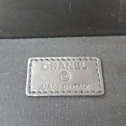 Chanel Black Lambskin Umbrella Case Single Flap Bag