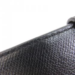 مملوكة مسبقًا محفظة شانيل كونتينينتال جلد كافيار CC أسود