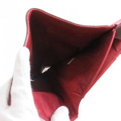 مملوكة مسبقًا Chanel Burgundy Leather CC Bi-Fold Wallet