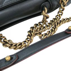 Pre Owned Chanel Black Quilted Lambskin Flap Bag