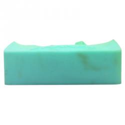 Pre Owned حقيبة يد شانيل شوبر مطاط تركواز