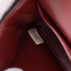 Pre Owned Chanel Black Quilted Lambskin Small Vintage Classic Double Flap Bag