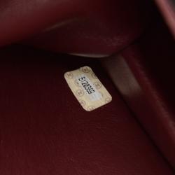 Pre Owned Chanel Black Quilted Leather Mini Square Flap Bag