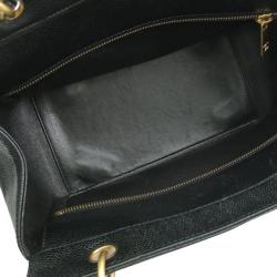مملوكة مسبقًا Chanel Black Quilted Caviar Leather Petite Shopping Tote