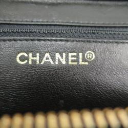 مملوكة مسبقًا Chanel Black Quilted Caviar Leather Petite Shopping Tote