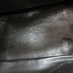 مملوكة مسبقًا حقيبة يد شانيل بيتيت تايمليس جلد كافيار مبطن أسود